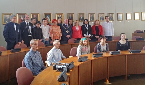 Wizyta w sali obrad Rady Blaenau_Gwent